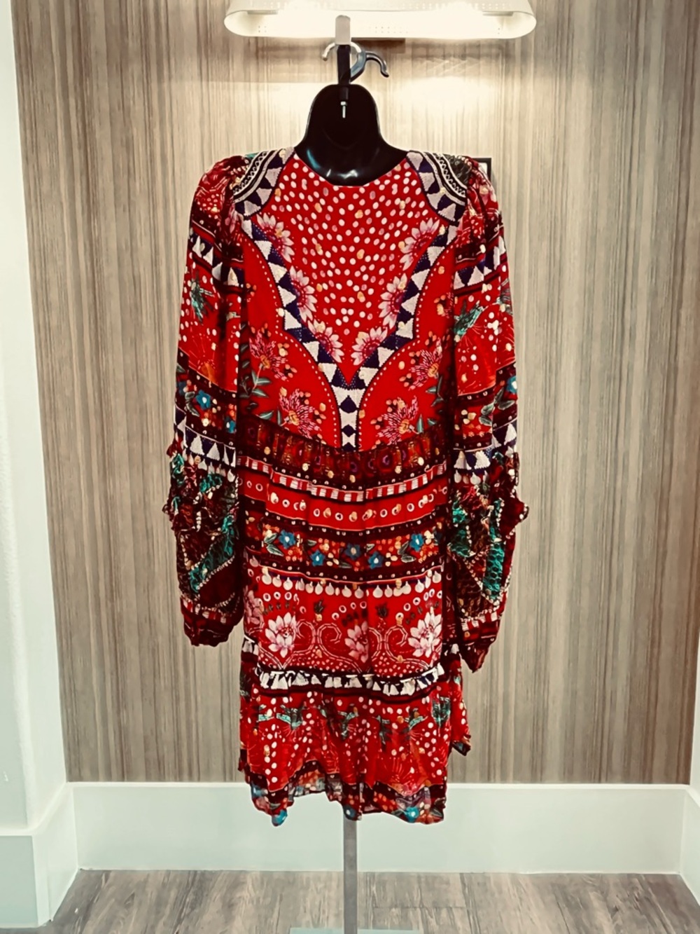 Farm Rio Tropical Shine Mini Dress - Picture 14 of 14
